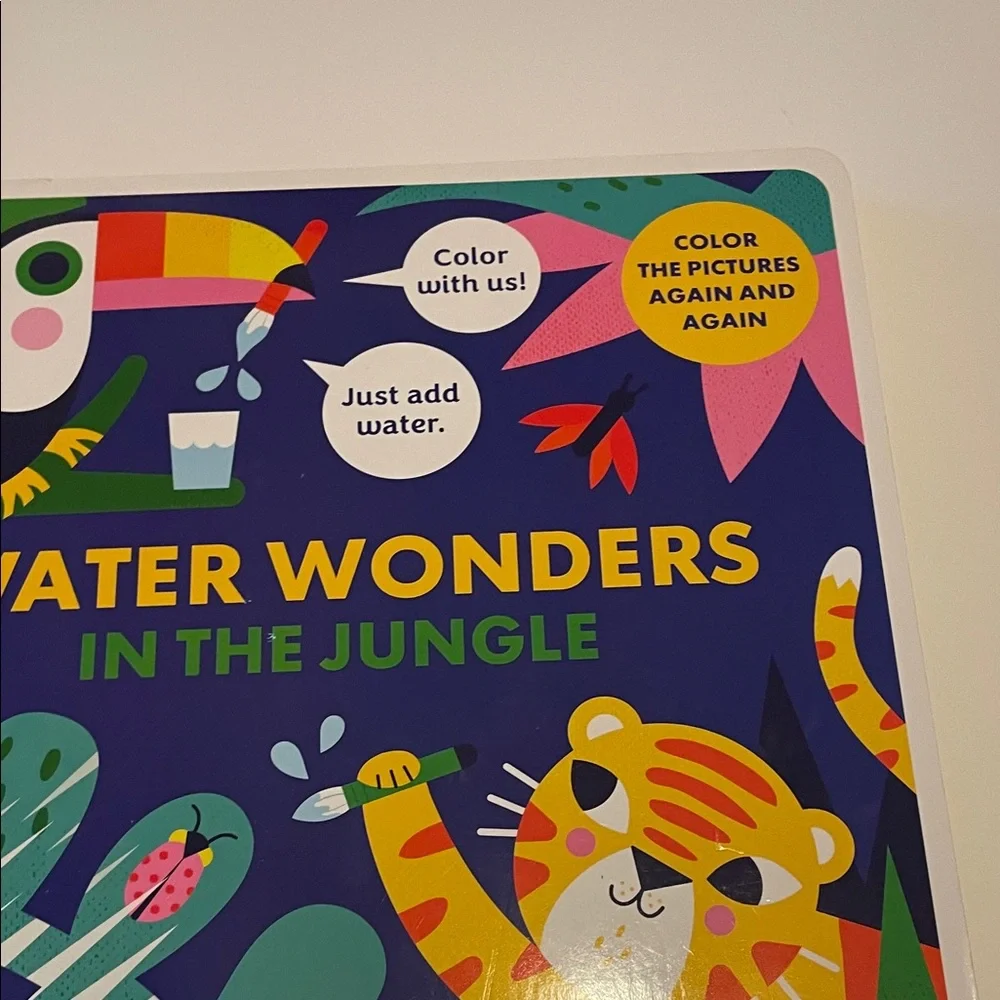 Water Wonders On The Farm & In The Jungle Activity Water Books By Kane Miller